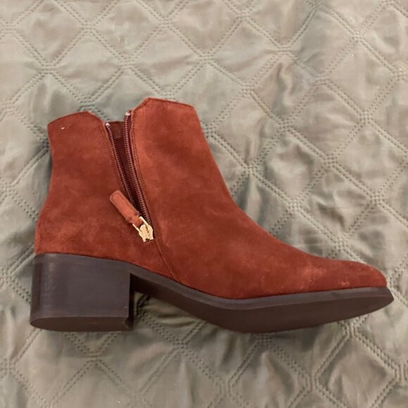 New Cole Haan Haidyn bootie scotch suede 10 B - Picture 8 of 10